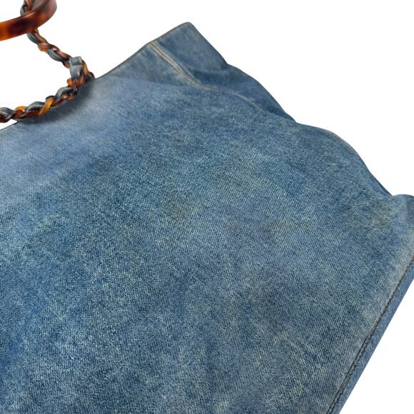 Chanel Vintage Denim Tote Bag - Picture 15 of 16